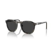 Persol Tidlös Stil Solglasögon Samling Black, Unisex