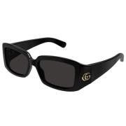 Gucci Stiliga solglasögon Gg1403S Black, Unisex