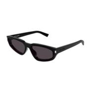 Saint Laurent Nova Solglasögon för Stilförbättring Black, Unisex