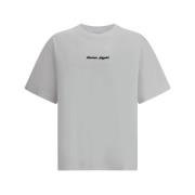 Maison Kitsuné Boxy Tee Kortärmad Crew Neck White, Herr