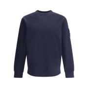 Moose Knuckles Monokrom Crew Neck Sweatshirt Blue, Herr