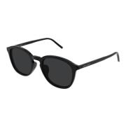 Saint Laurent Stiliga Solglasögon för Modeentusiaster Black, Unisex