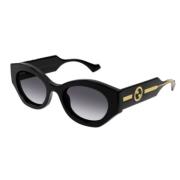 Gucci Stiliga solglasögon för trendiga individer Black, Unisex