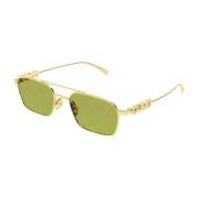 Gucci Stiliga solglasögon Gg1804S Yellow, Unisex