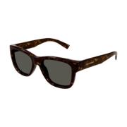 Saint Laurent Stilren Svart Läder Axelväska Brown, Unisex