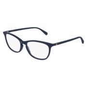 Gucci Stiligt Glasögonbåge Blue, Unisex