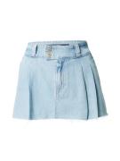 Kjol 'APAC DENIM LR MICRO PLEATED MINI'