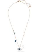 Halsband 'SWA SYMBOL:PENDANT EVIL EYE DMUL/MIX'