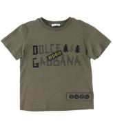 Dolce & Gabbana T-shirt - Giardiniere Maschio - MilitÃ¤rgrÃ¶n m. T