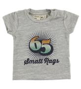 Small Rags T-shirt - GrÃ¥melerad m. Tryck