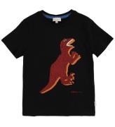 Paul Smith Junior T-shirt - Tyrell - Svart m. Dinosaur