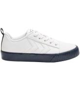 Hummel Skor - HMLBase Court Classic Jr - Blue Nights