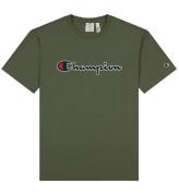 Champion Fashion T-shirt - GrÃ¶n m. Logo