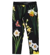 Dolce & Gabbana Leggings - Svart m. Blommor