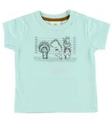 En Fant T-shirt - Mint m. Tryck