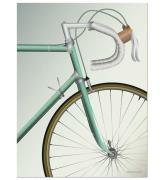 Vissevasse Affisch - 50x70 - Racing Bicycle