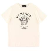 Versace T-shirt - Vit m. Logo