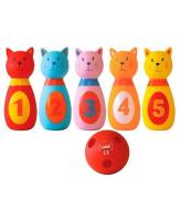 Ludi Bowlingset - Katter - 6 Delar