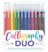 Ooly Tuschpennor - Calligraphy Duo - 12 st. - FlerfÃ¤rgad