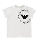 Emporio Armani T-shirt - Vit m. Logo