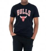 New Era T-shirt - Chicago Bulls - Svart