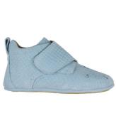 Above Copenhagen Skinntofflor - Light Blue Suede