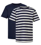 Minymo T-shirt - 2-pack - Marshmallow