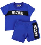 Moschino Set - T-shirt/Shorts - BlÃ¥