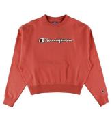Champion Fashion Sweatshirt - RÃ¶d m. Logo