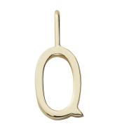 Design Letters HÃ¤nge fÃ¶r Halsband - Q - 18K guldplÃ¤terad