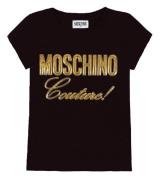Moschino T-shirt - Svart m. Guld