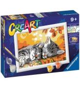 Ravensburger CreArt MÃ¥larset - Autumn Kitties