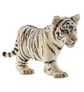 Schleich Wild Life - H: 3,5 cm - Vit Tiger Young 14732