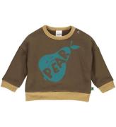 Freds World Sweatshirt - Veggie - Brown Mist m. Tryck
