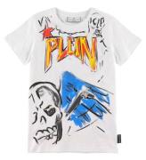 Philipp Plein T-shirt - Vit m. Tryck