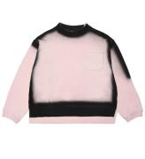 Marni Sweatshirt - Rosa/Svart m. Tryck