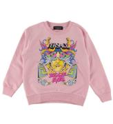 Versace Sweatshirt - Rosa m. Tryck