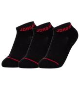 Jordan Ankelstrumpor - 3-pack - Jumpman No Show - Svart