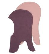 Minymo Balaclava - Dubbel - 2-pack - Misty Rose