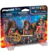 Playmobil Novelmore - 3-pack - Burnham Raiders - 70672 - 18 Dela