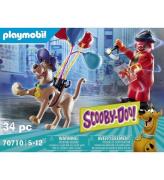 Playmobil Scooby-Doo - Ã?ventyr Med Ghost Clown - 70710 - 34 Dela