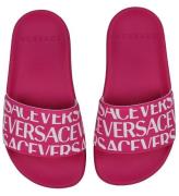 Versace Strandsandaler - Rosa m. Vit