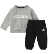 adidas Performance Sweatset - I LIN FL JOG - GrÃ¥/Vit