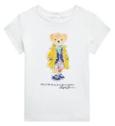 Polo Ralph Lauren T-shirt - Titta Hill - Offwhite m. Gosedjur