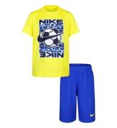 Nike Shortsset - T-shirt/Shorts - Dri-Fit - Spel Royal
