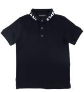 Emporio Armani Polo - MarinblÃ¥ m. Vit