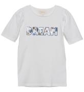 Creamie T-shirt - Cloud m. Paljetter