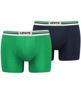 Levis Boxershorts - 2-pack - Green/MarinblÃ¥
