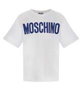 Moschino T-shirt - Maxi - Vit/BlÃ¥