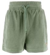 GANT Shorts - Handduk med hÃ¶g midja - Kalamata Green
